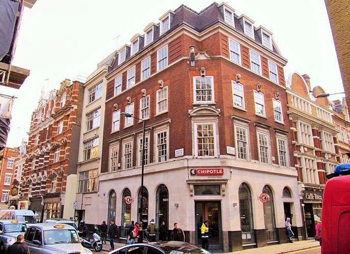 181-185 Wardour Street, Soho, London