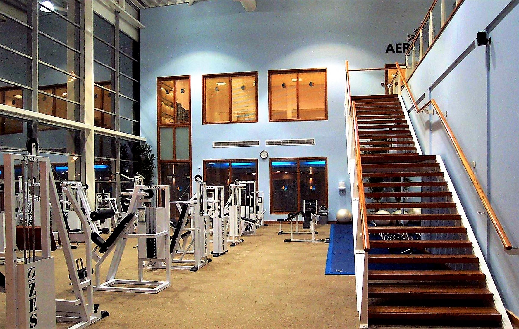 Gym interior