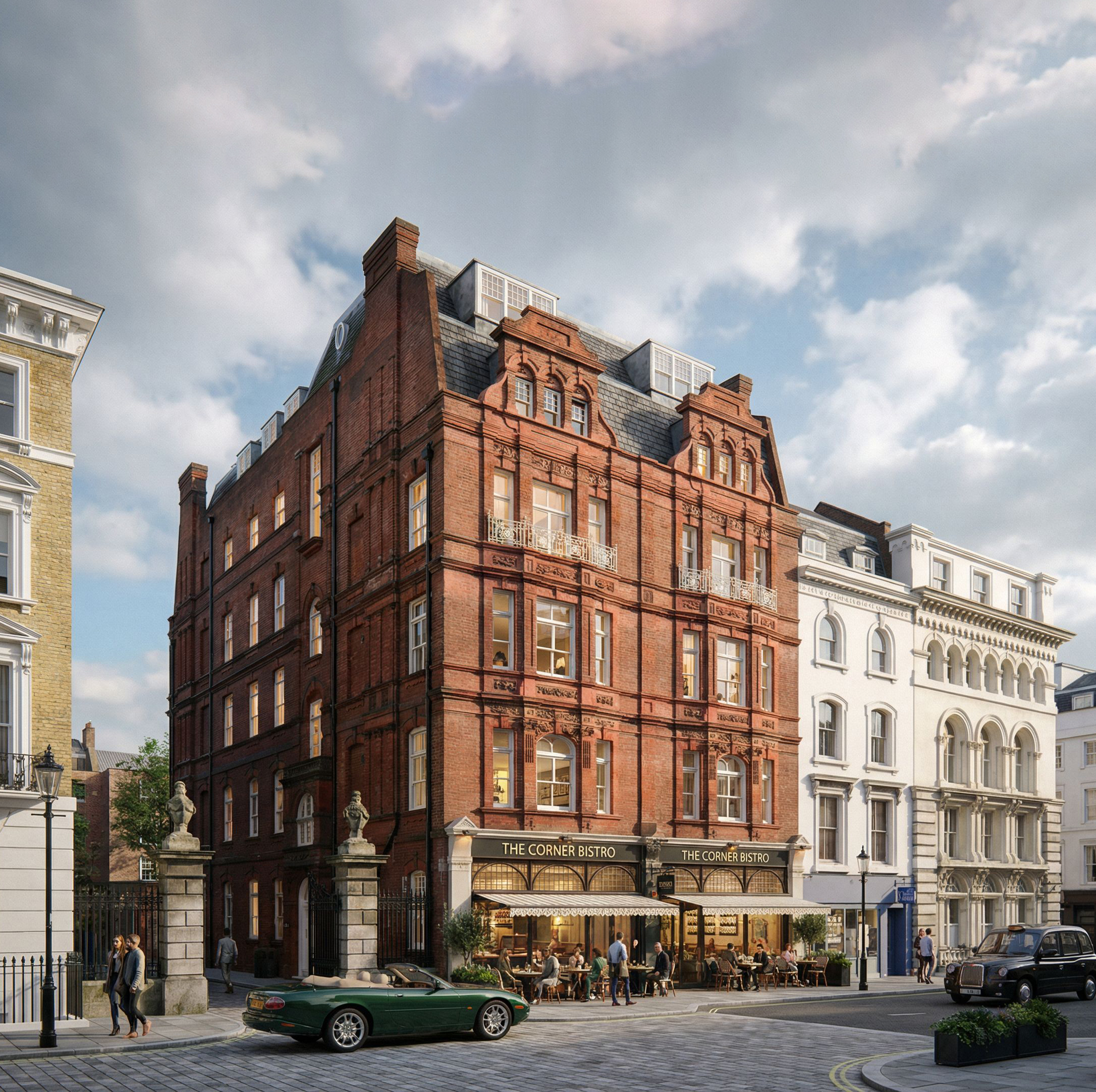 Bedford Street facade