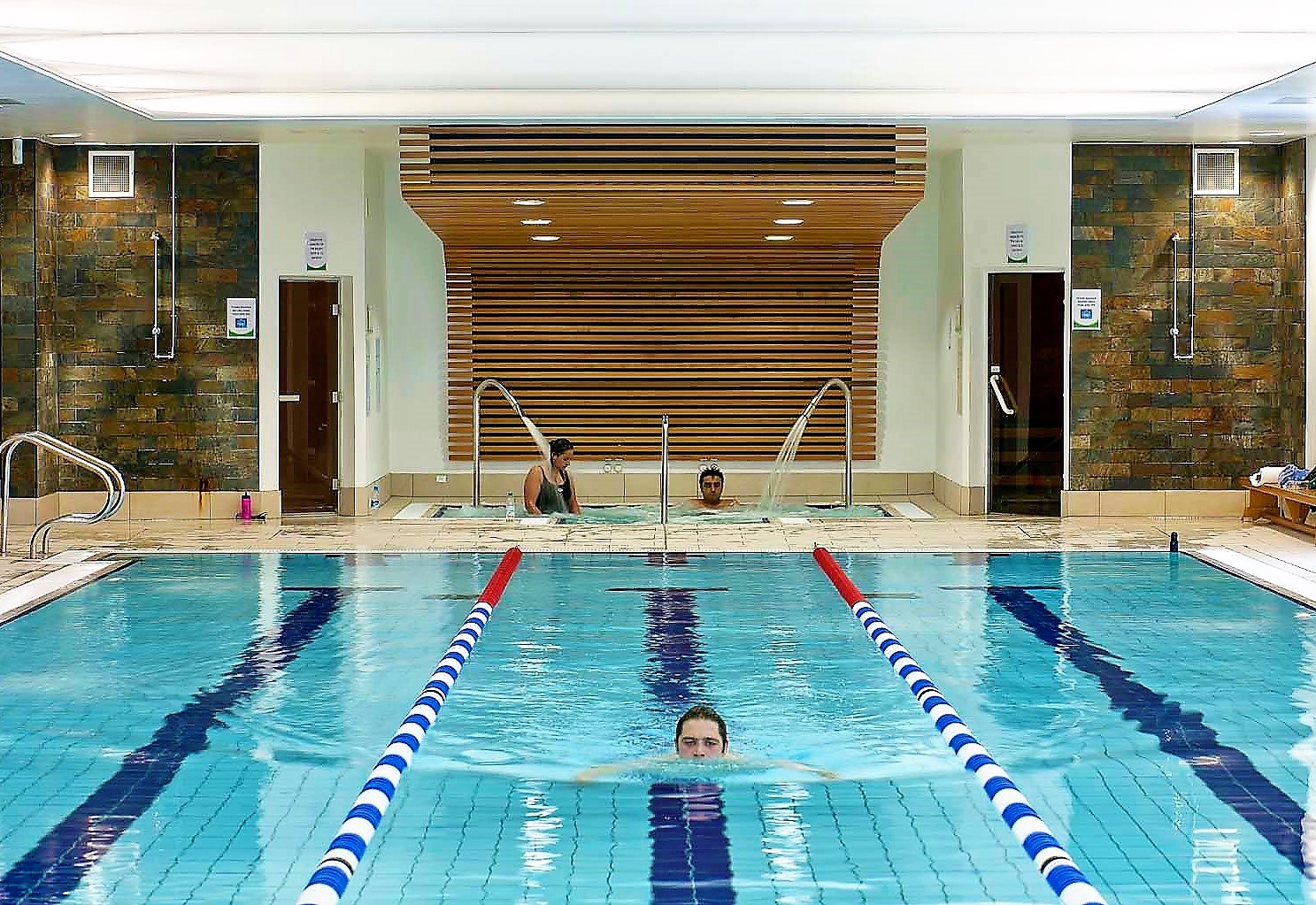 Swimming pool interior